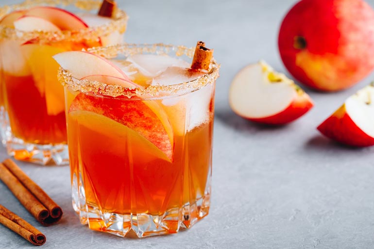 Spiced Apple Cider Margarita