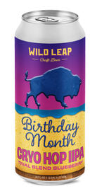 Birthday Month Blueberry Cryo Hop IIPA, Wild Leap Brew Co.